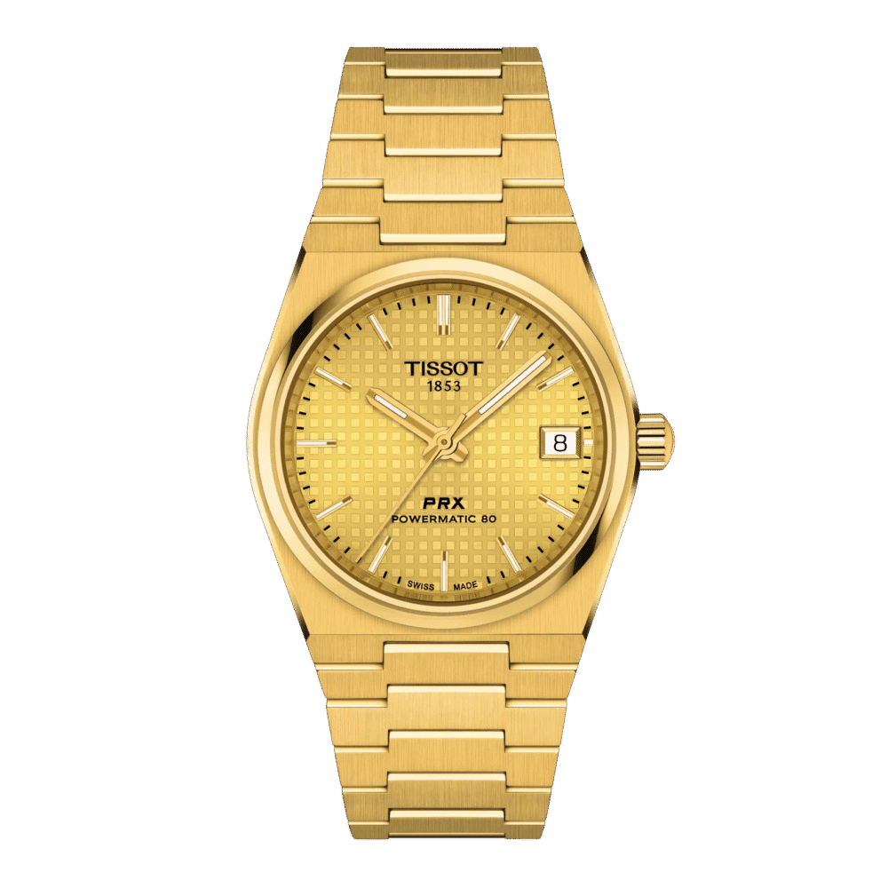 thearwatches_Reloj_Tissot_T137.207.33.021.00 Reloj Tissot PRX 35mm Powermatic 80 Dorado T137.207.33.021.00