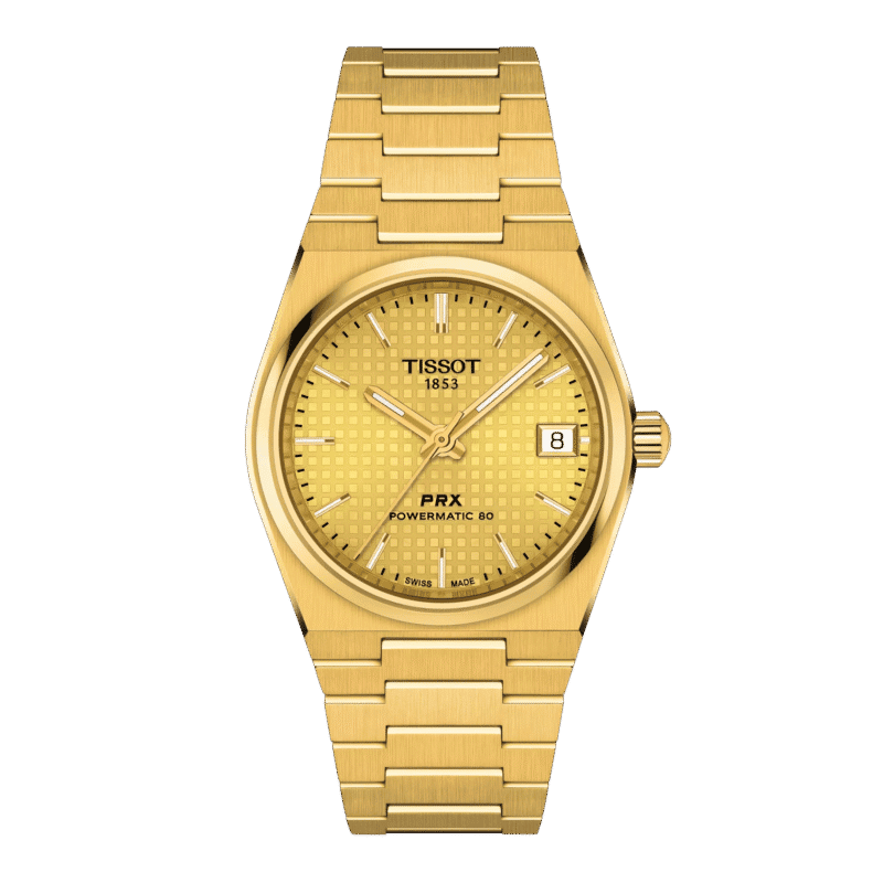 thearwatches_Reloj_Tissot_T137.207.33.021.00 Reloj Tissot PRX 35mm Powermatic 80 Dorado T137.207.33.021.00