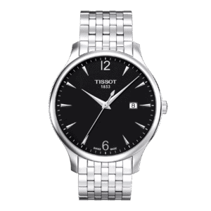 Reloj Tissot Tradition 42mm Negro/Acero T063.610.11.057.00