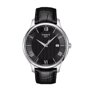 thearwatches_Reloj_Tissot_T063.610.16.058.00 Reloj Tissot Tradition 42mm Negro/Cuero Negro T063.610.16.058.00