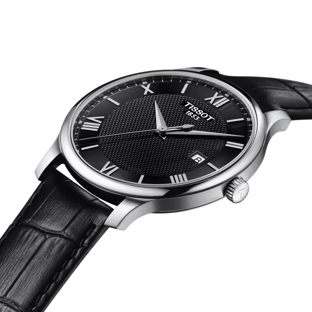 thearwatches_Reloj_Tissot_T063.610.16.058.00_2 Reloj Tissot Tradition 42mm Negro/Cuero Negro T063.610.16.058.00
