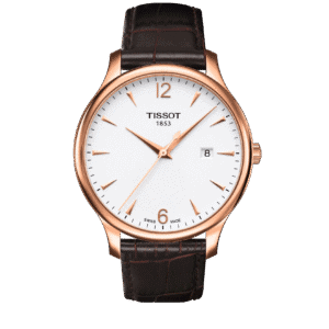 thearwatches_Reloj_Tissot_T063.610.36.037.00 Reloj Tissot Tradition 42mm Plata/Cuero Marrón T063.610.36.037.00
