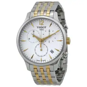 thearwatches_Reloj_Tissot_T063.617.22.037.00 Reloj Tissot Tradition Chronograph 42mm Plata/Acero Bicolor T063.617.22.037.00