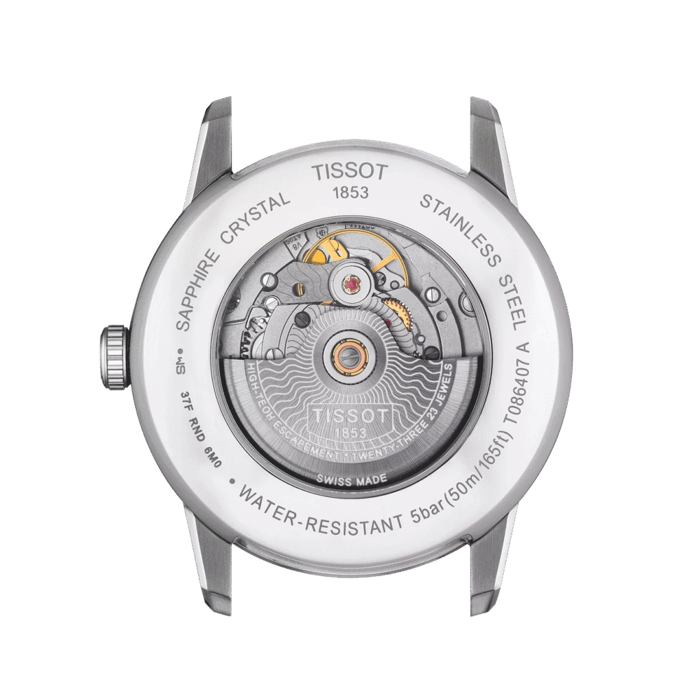 Reloj Tissot Luxury Powermatic 80 41mm Plata T086.407.11.037.00