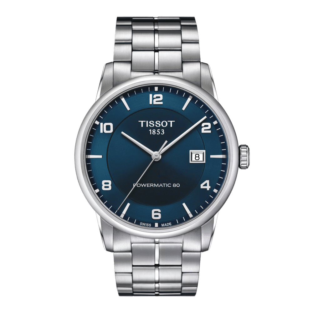 Reloj Tissot Luxury Powermatic 80 41mm Azul T086.407.11.047.00