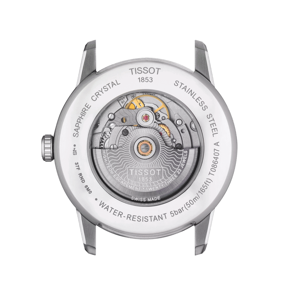 Reloj Tissot Luxury Powermatic 80 41mm Azul T086.407.11.047.00