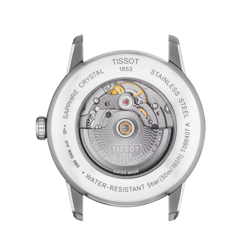 Reloj Tissot Luxury Powermatic 80 41mm Azul T086.407.11.047.00