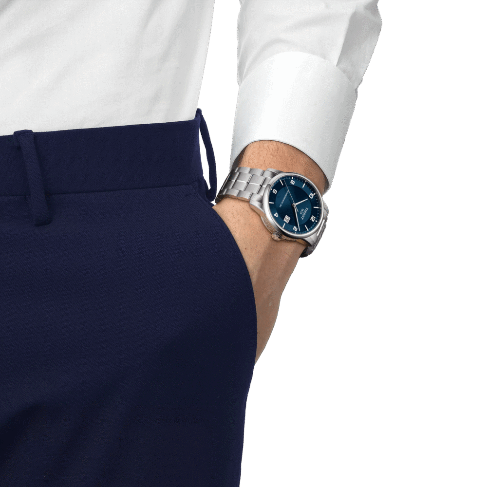 Reloj Tissot Luxury Powermatic 80 41mm Azul T086.407.11.047.00