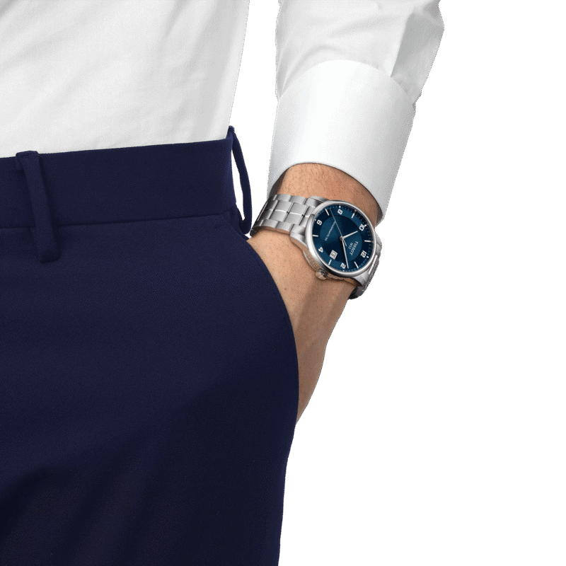 Reloj Tissot Luxury Powermatic 80 41mm Azul T086.407.11.047.00