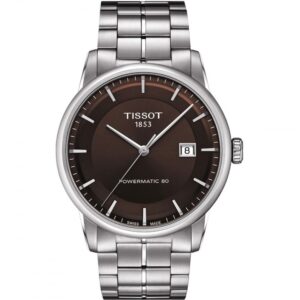 thearwatches_Reloj_Tissot_T086.407.11.291.00 Reloj Tissot Luxury Powermatic 80 41mm Marrón T086.407.11.291.00