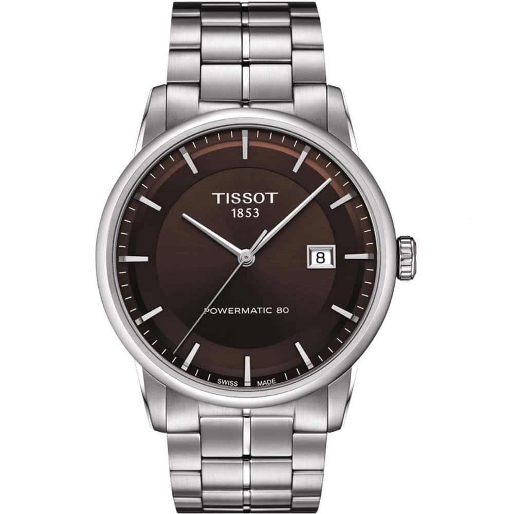 thearwatches_Reloj_Tissot_T086.407.11.291.00 Reloj Tissot Luxury Powermatic 80 41mm Marrón T086.407.11.291.00