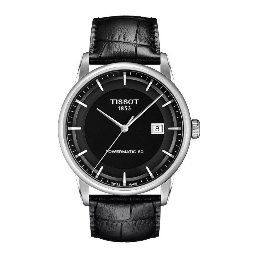 thearwatches_Reloj_Tissot_T086.407.16.057.00 Reloj Tissot Luxury Powermatic 80 41mm Negro/Cuero NegroT086.407.16.057.00