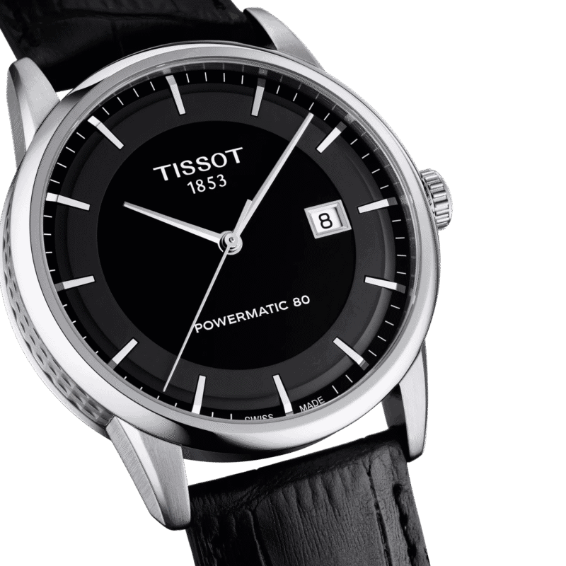 thearwatches_Reloj_Tissot_T086.407.16.057.00_1 Reloj Tissot Luxury Powermatic 80 41mm Negro/Cuero NegroT086.407.16.057.00