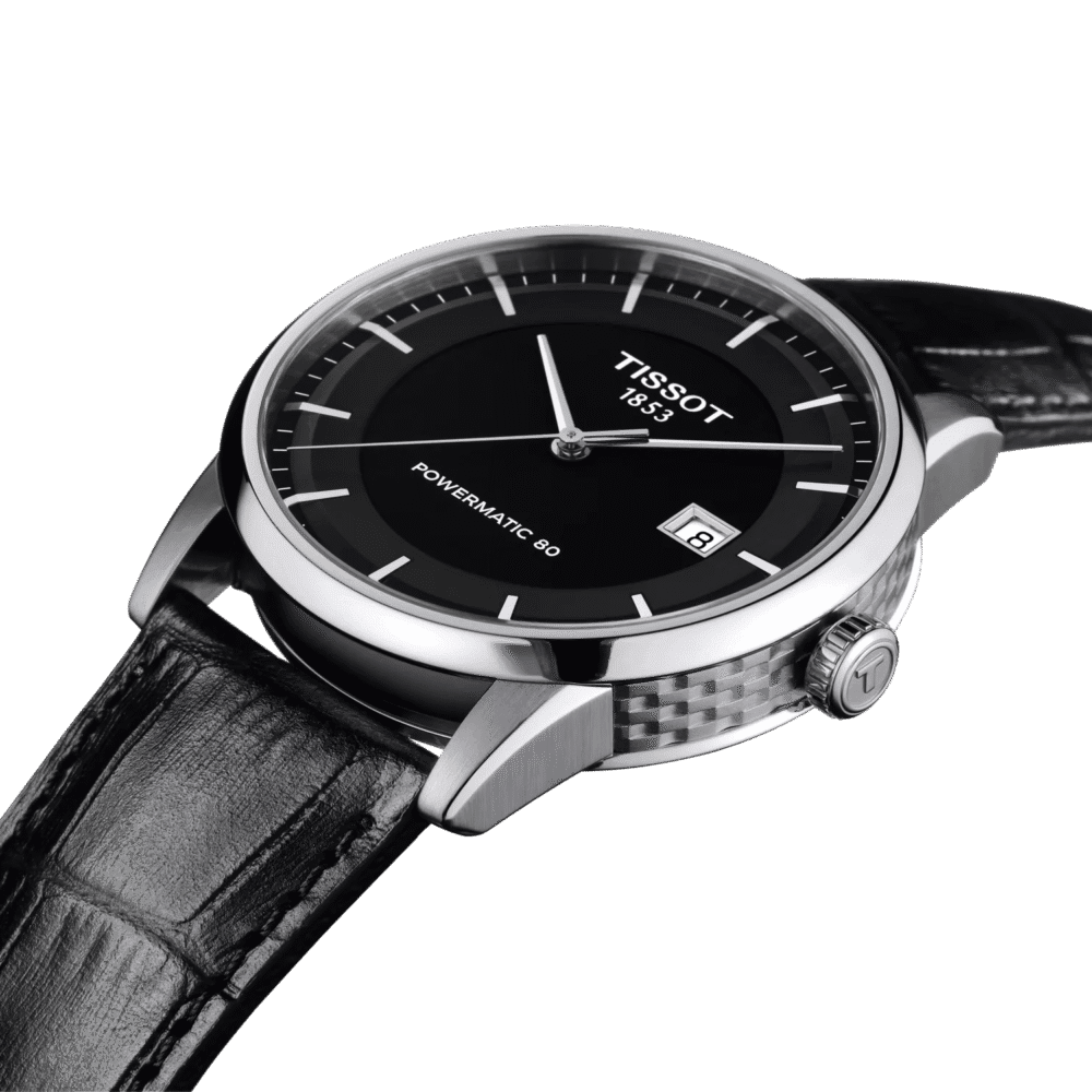 thearwatches_Reloj_Tissot_T086.407.16.057.00_2 Reloj Tissot Luxury Powermatic 80 41mm Negro/Cuero NegroT086.407.16.057.00