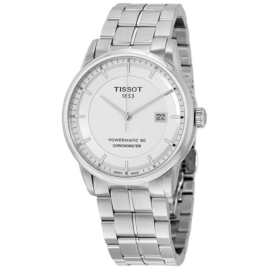 thearwatches_Reloj_Tissot_T086.408.11.031.00_1 Reloj Tissot Luxury Chronometer 41mm Plateado T086.408.11.031.00