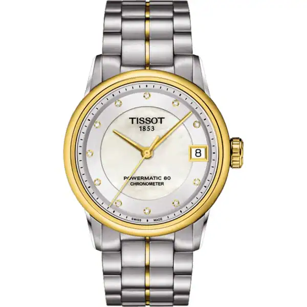 thearwatches_Reloj_Tissot_T086.408.22.036.00 Reloj Tissot Luxury Chronometer 41mm Plateado/Bicolor T086.408.22.036.00