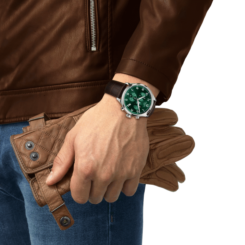 Reloj Tissot Chrono XL Classic Verde 45mm T116.617.16.092.00