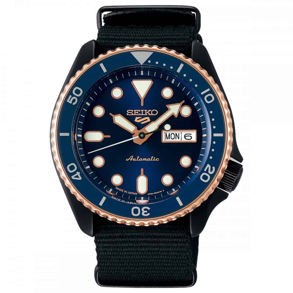 thearwatches-reloj-seiko-SBSA098 Reloj SEIKO 5 Sport Azul SBSA098