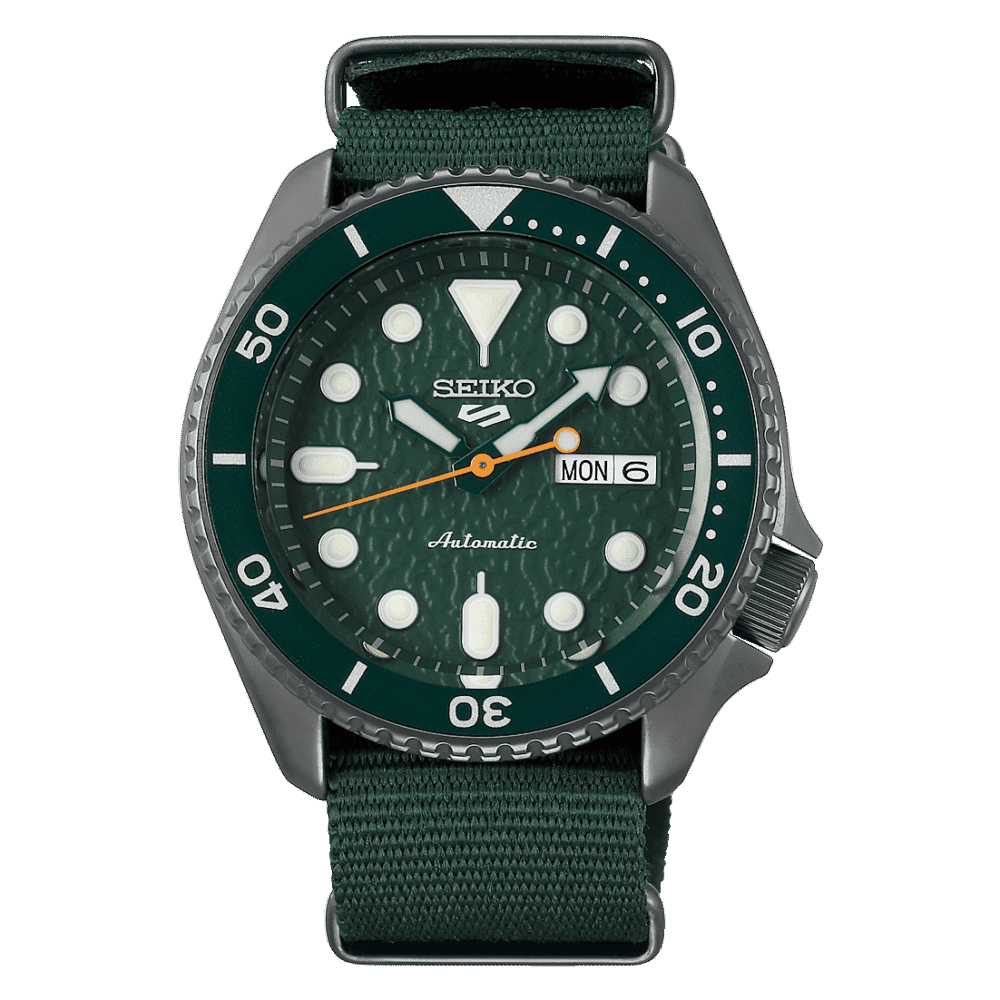 thearwatches-reloj-seiko-SRPD77K1 Reloj SEIKO 5 Sport Verde SRPD77K1