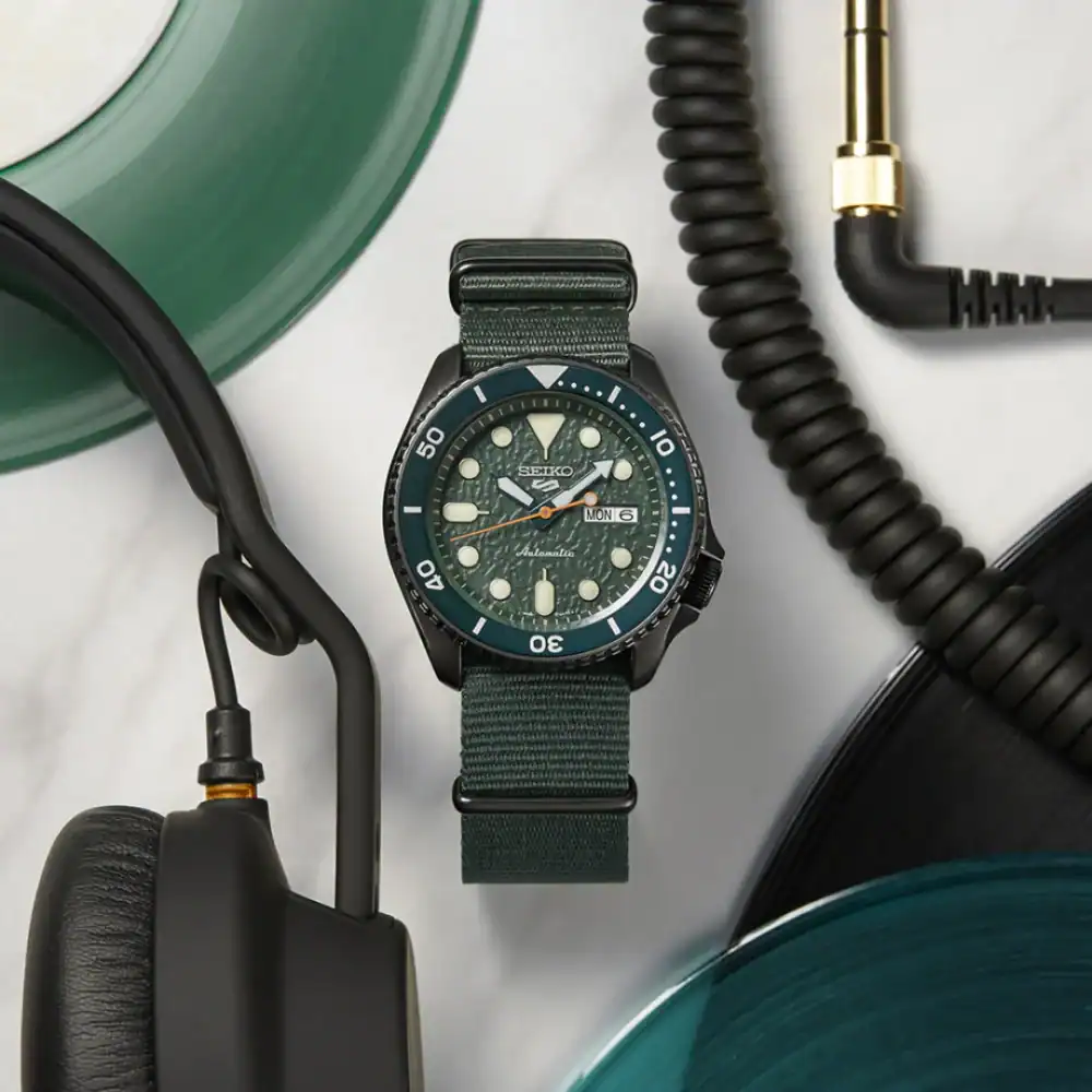 thearwatches-reloj-seiko-SRPD77K1_1 Reloj SEIKO 5 Sport Verde SRPD77K1