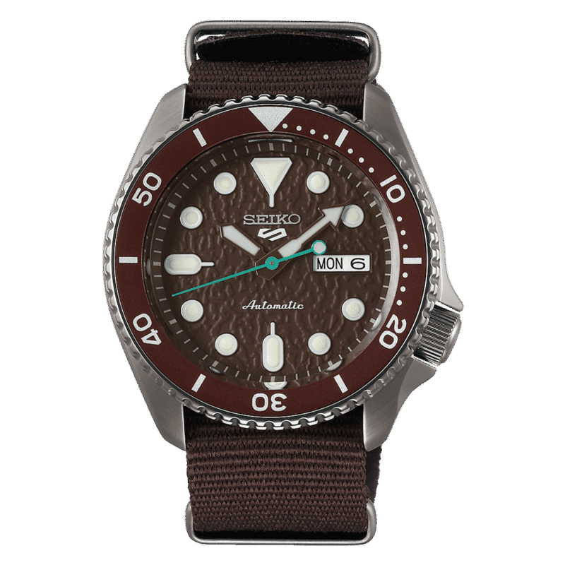 thearwatches-reloj-seiko-SRPD85K1 Reloj SEIKO 5 Sport Marrón SRPD85K1