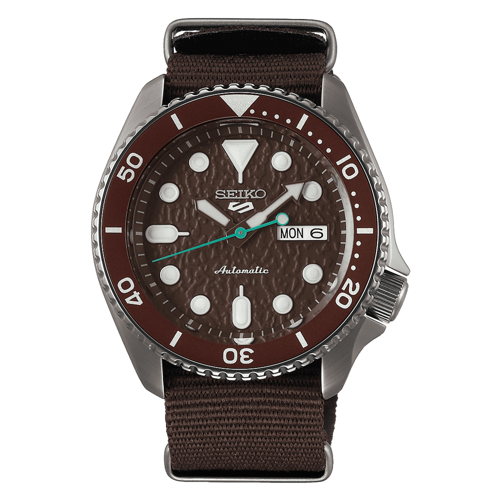 thearwatches-reloj-seiko-SRPD85K1 Reloj SEIKO 5 Sport Marrón SRPD85K1