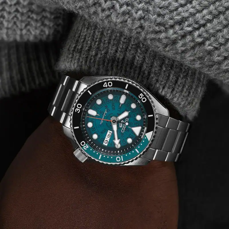 thearwatches-reloj-seiko-SRPJ45K1_1 Reloj SEIKO 5 Sport "Time Sonar" Skeleton Blue SRPJ45K1