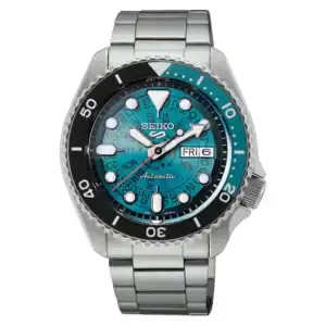 thearwatches-reloj-seiko-SRPJ45k1 Reloj SEIKO 5 Sport "Time Sonar" Skeleton Blue SRPJ45K1