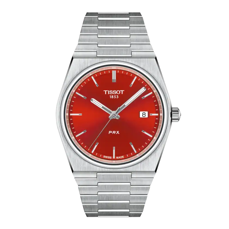 thearwatches-reloj-tissot-T137.410.11.421.00 Reloj Tissot PRX 40mm Rojo T137.410.11.421.00