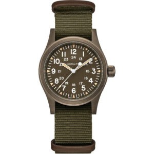 thearwatches-reloj-seiko-H69449961 Reloj Hamilton Khaki Field Green Dial 38mm H69449961