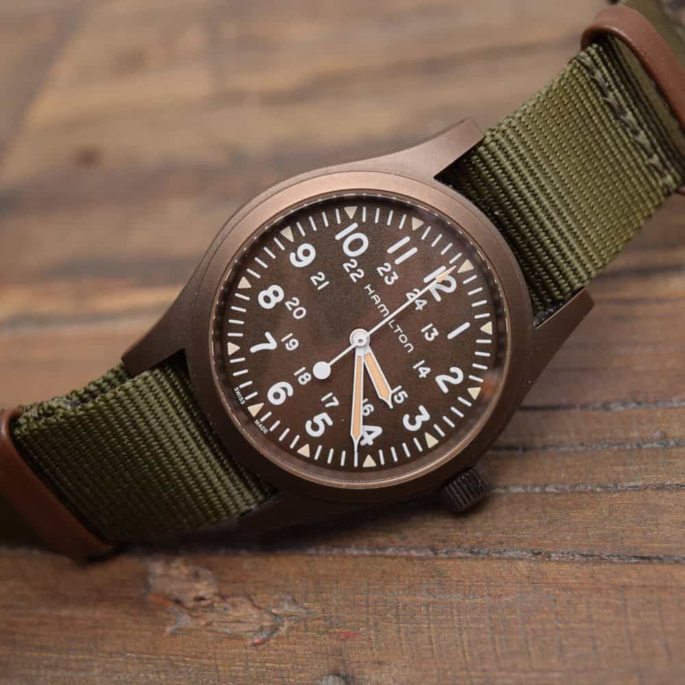 thearwatches-reloj-seiko-H69449961_1 Reloj Hamilton Khaki Field Green Dial 38mm H69449961