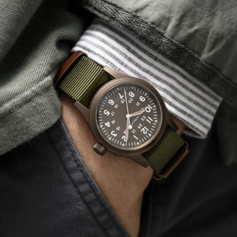 thearwatches-reloj-seiko-H69449961_4 Reloj Hamilton Khaki Field Green Dial 38mm H69449961