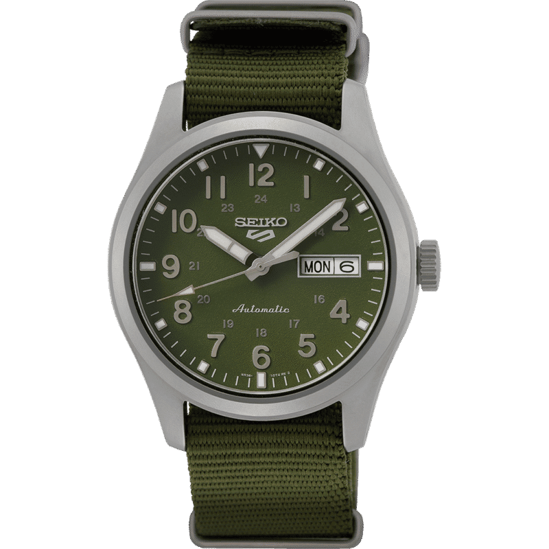 thearwatches-reloj-seiko-SRPG33K1 Reloj SEIKO 5 Sport Field Series Green SRPG33K1