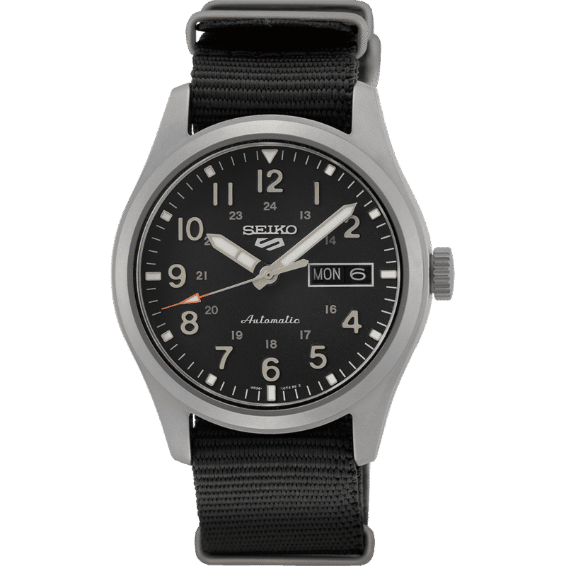 thearwatches-reloj-seiko-SRPG37K1 Reloj SEIKO 5 Sport Field Series Black SRPG37K1