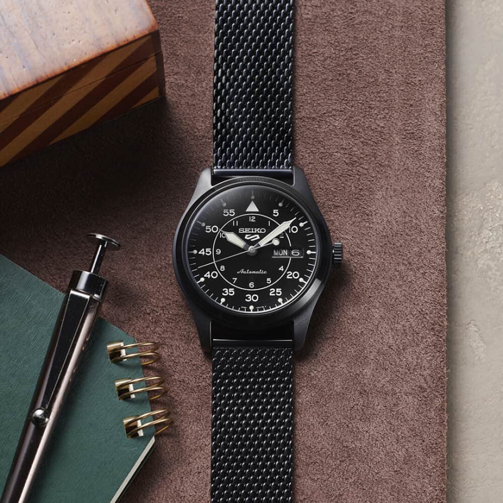 thearwatches-reloj-seiko-SRPH25K1_2 Reloj Seiko 5 Sports Suit Style Flieger SRPH25K1