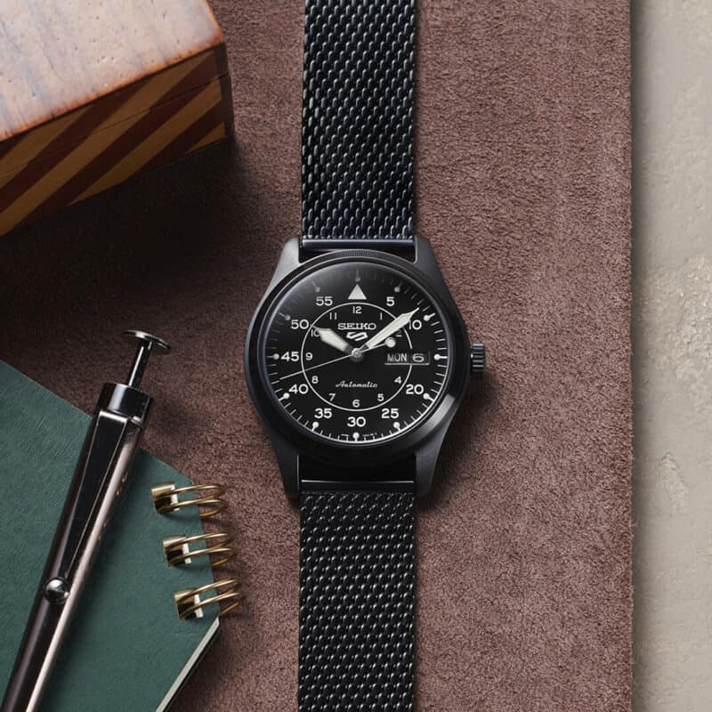 thearwatches-reloj-seiko-SRPH25K1_2 Reloj Seiko 5 Sports Suit Style Flieger SRPH25K1