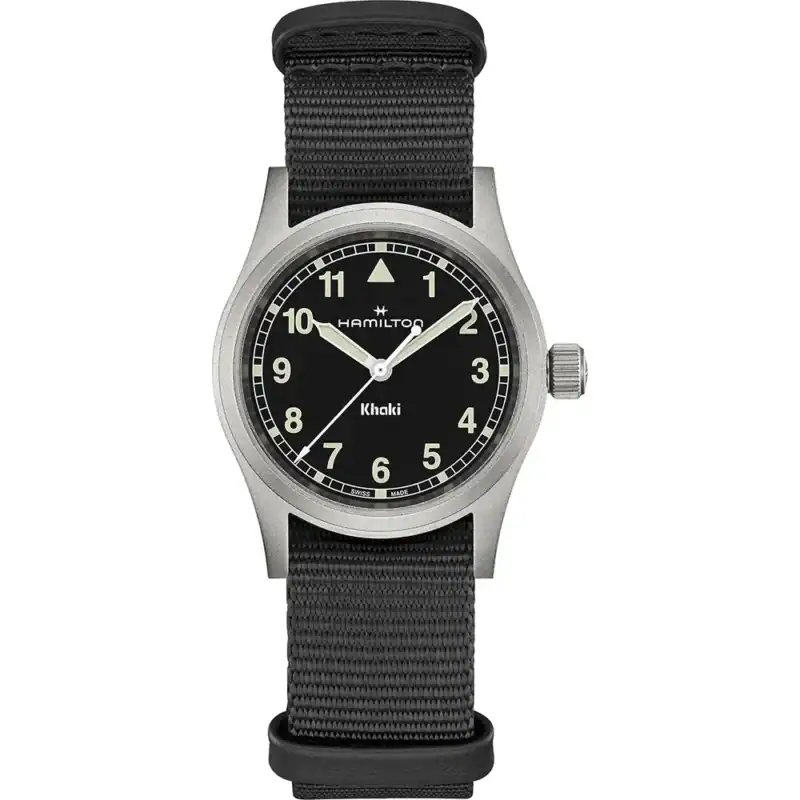 thearwatches-watch-hamilton-H69301430 Reloj Hamilton Khaki Field 33mm Black Dial Quartz H69301430