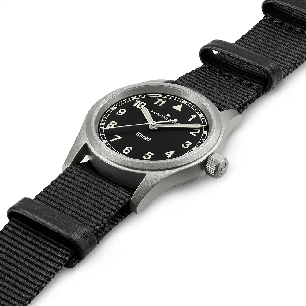 thearwatches-watch-hamilton-H69301430_1 Reloj Hamilton Khaki Field 33mm Black Dial Quartz H69301430