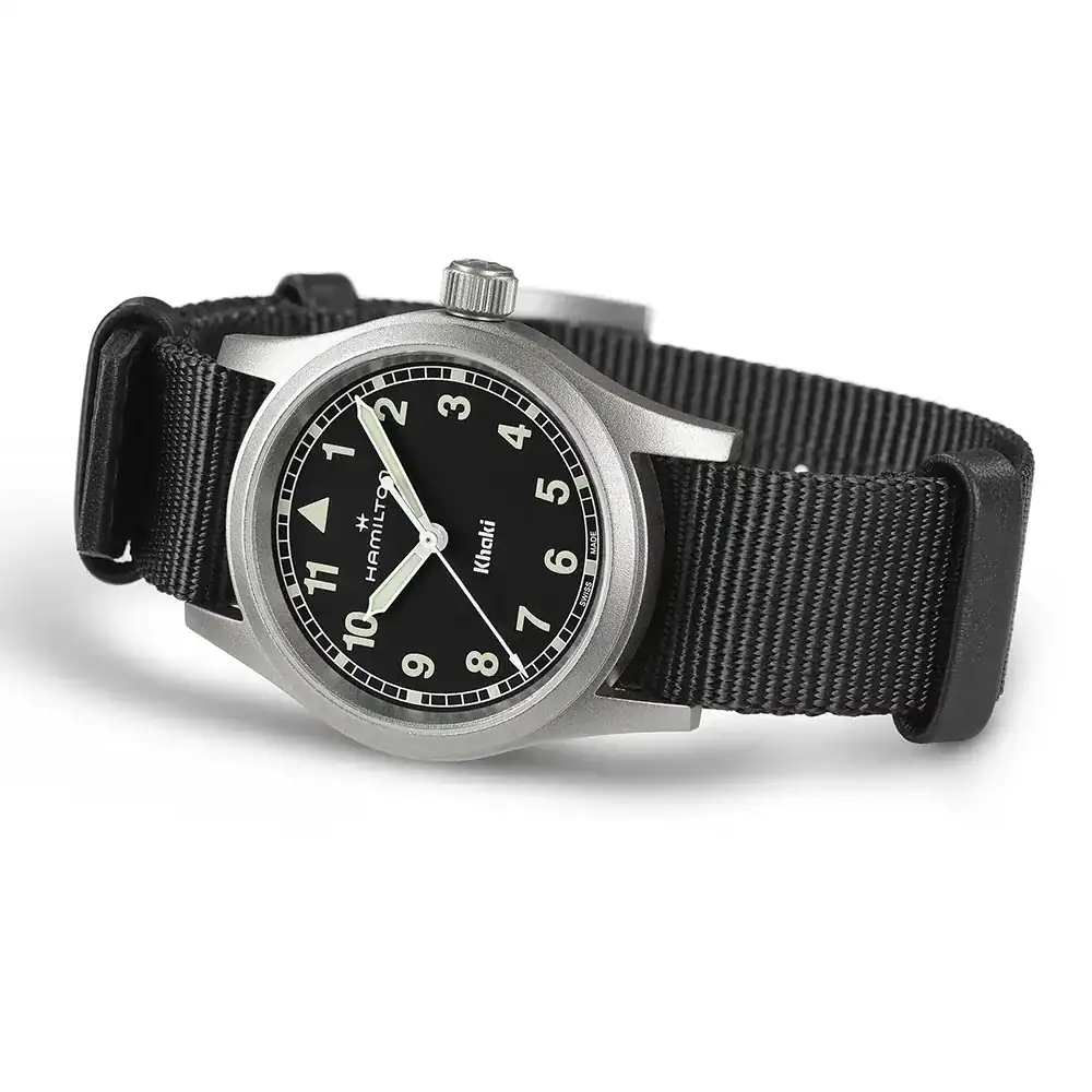 thearwatches-watch-hamilton-H69301430_2 Reloj Hamilton Khaki Field 33mm Black Dial Quartz H69301430