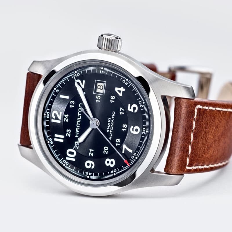 Reloj Hamilton Khaki Field Black Dial 42mm H70555533