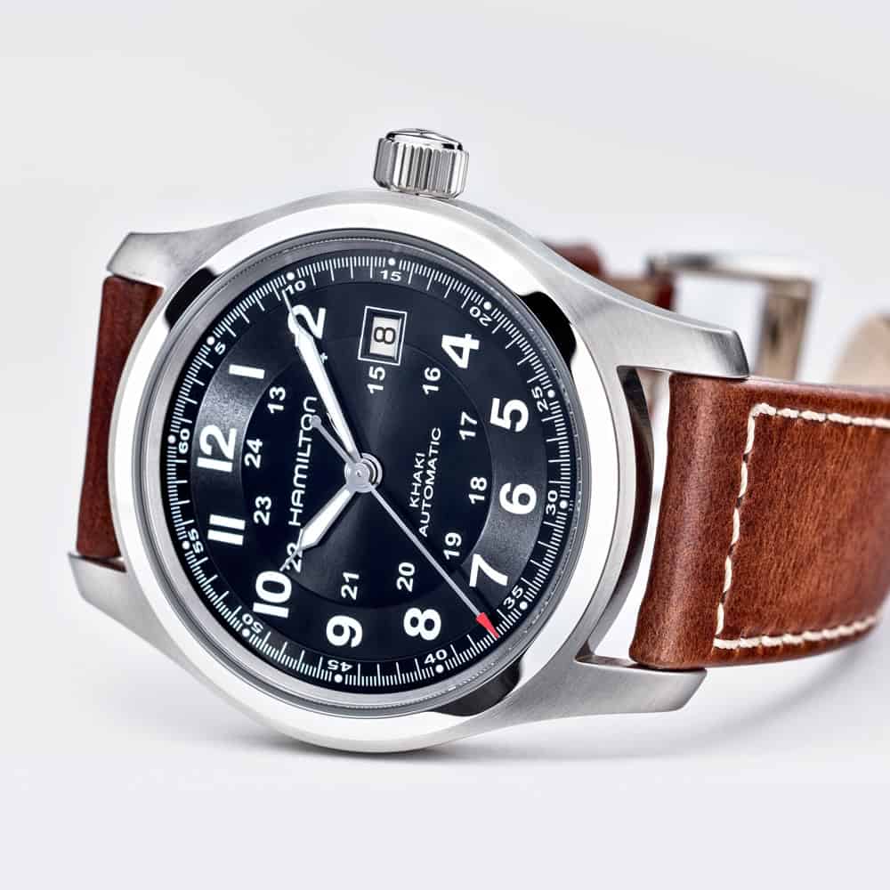 Reloj Hamilton Khaki Field Black Dial 42mm H70555533