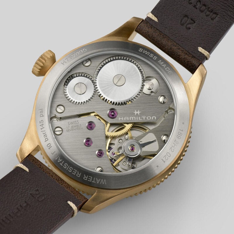 Reloj Hamilton Khaki Aviation Bronze Manual Winding 43mm H76709530