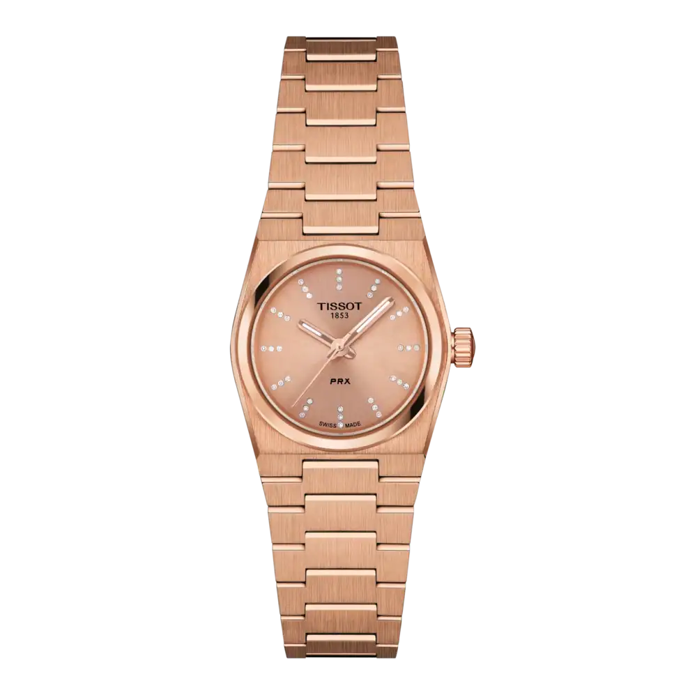 Reloj Tissot PRX 25mm Pink Gold T137.010.33.506.00