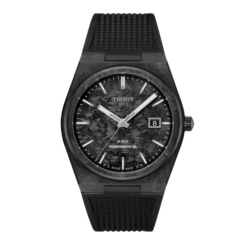 Reloj Tissot PRX Powermatic 80 Carbon T137.907.97.201.00