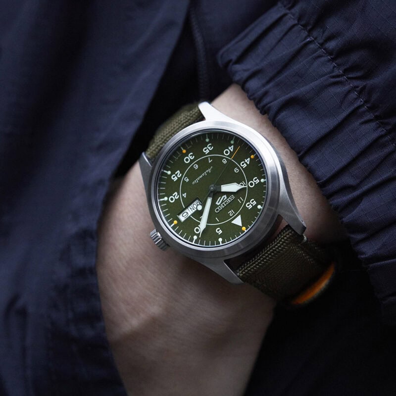 thearwatches-reloj-seiko-SRPH29K1_1 Reloj SEIKO 5 Sport Field Series Green SRPH29K1