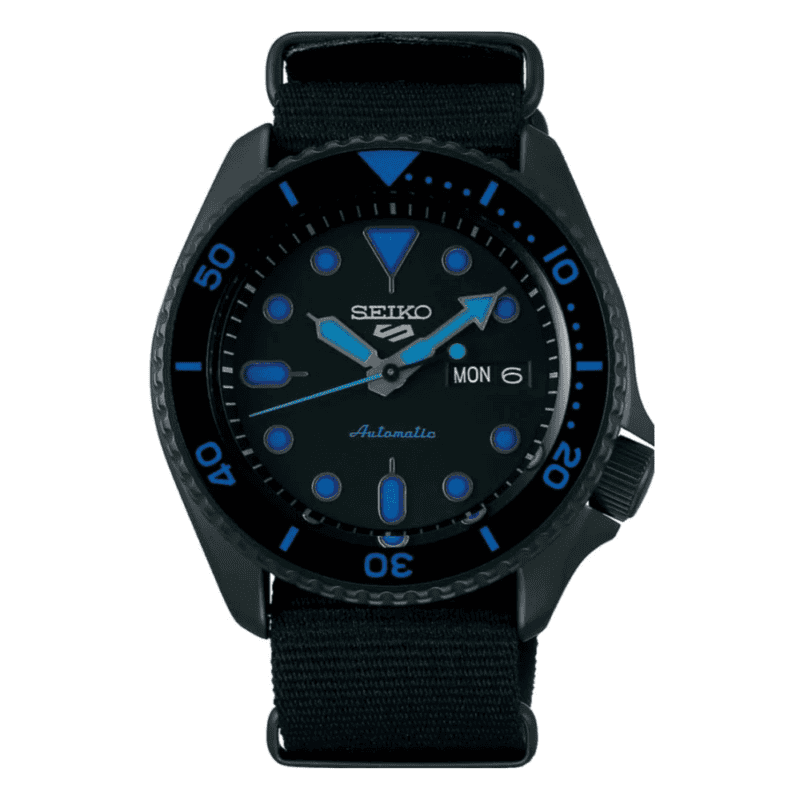 thearwatches-reloj-seiko-SRPD81K1 Reloj SEIKO 5 Sport Blue "Street Style" SRPD81K1