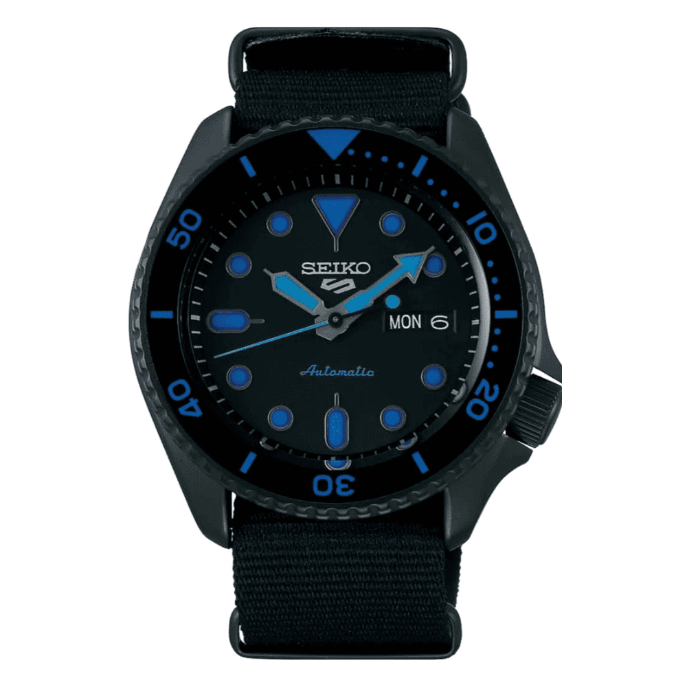 thearwatches-reloj-seiko-SRPD81K1 Reloj SEIKO 5 Sport Blue "Street Style" SRPD81K1