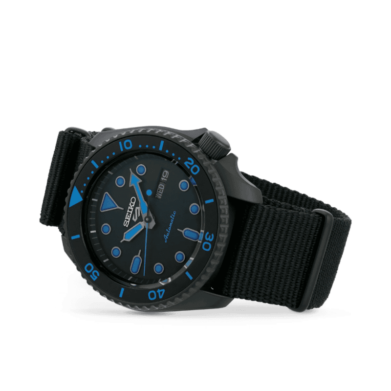 thearwatches-reloj-seiko-SRPD81K1_3 Reloj SEIKO 5 Sport Blue "Street Style" SRPD81K1