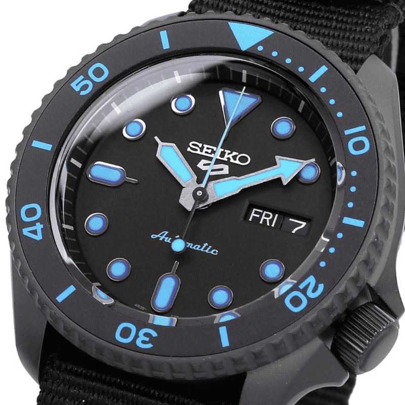 thearwatches-reloj-seiko-SRPD81K1_4 Reloj SEIKO 5 Sport Blue "Street Style" SRPD81K1