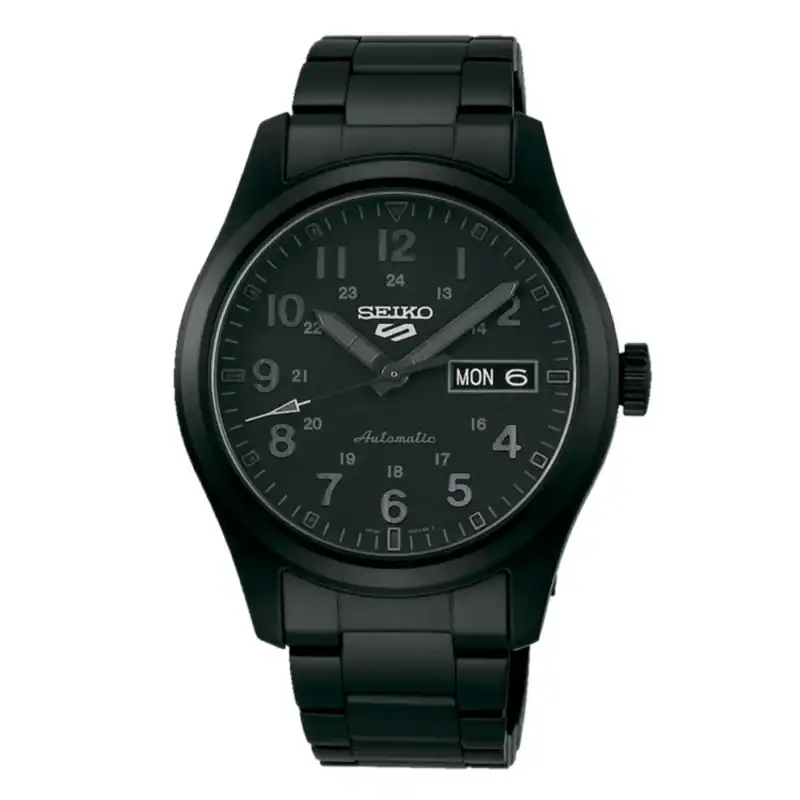 Reloj SEIKO 5 Sports PVD Black Field Series SRPJ09K1